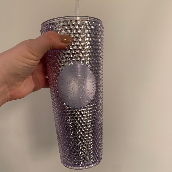 Starbucks Holiday 2019 Studded Cup Silver